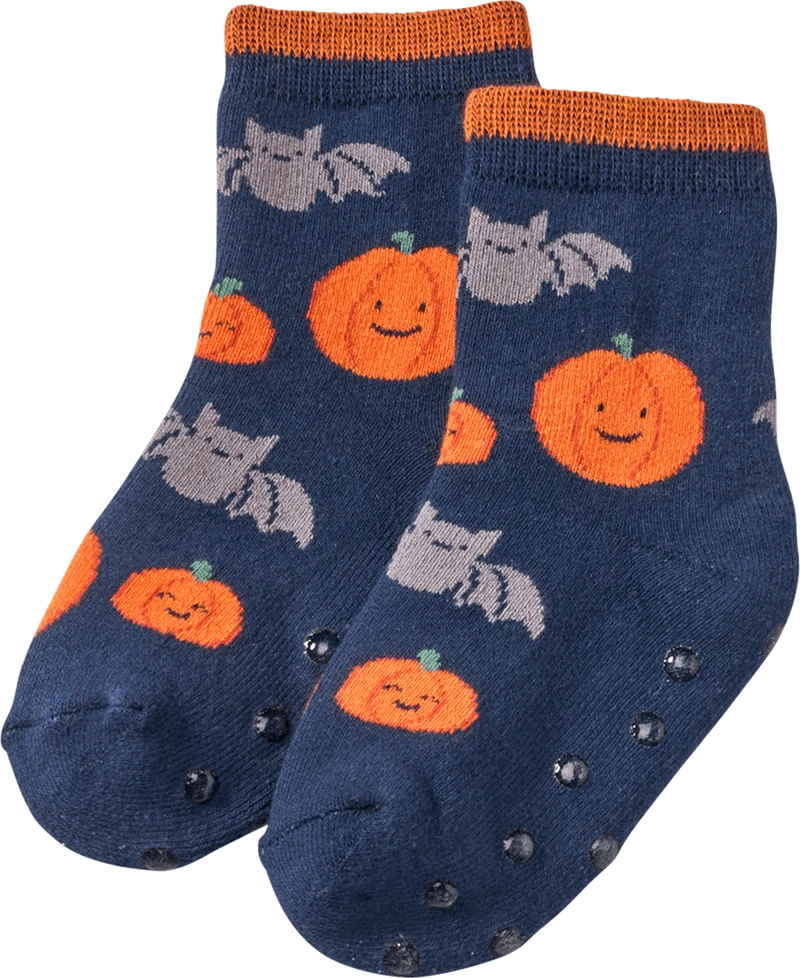 ALANA ABS Socken mit Halloween-Muster, blau, Gr. 27/29, 1 St